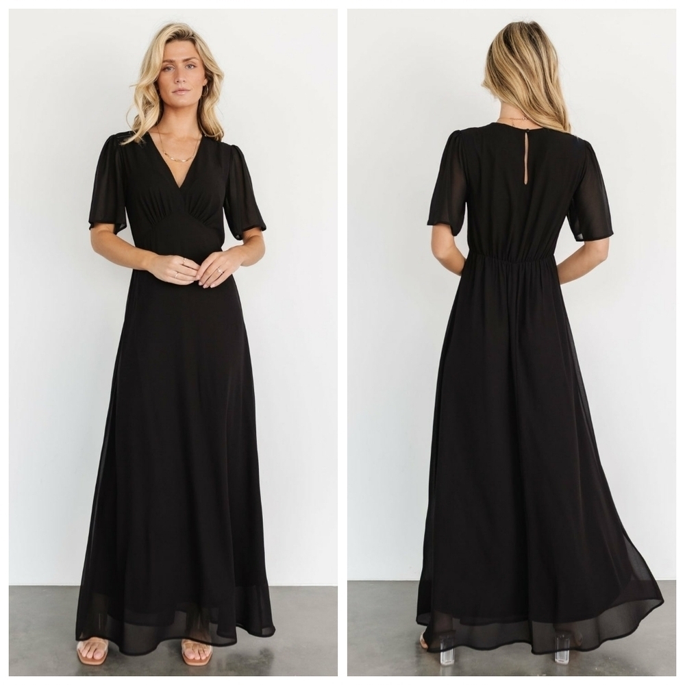 Baltic Born Esti Black Maxi Dress